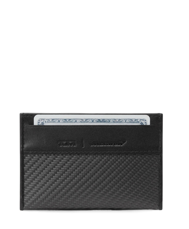 Tumi Wallets Carbon/Papaya TUMI I McLaren Slim Card Case