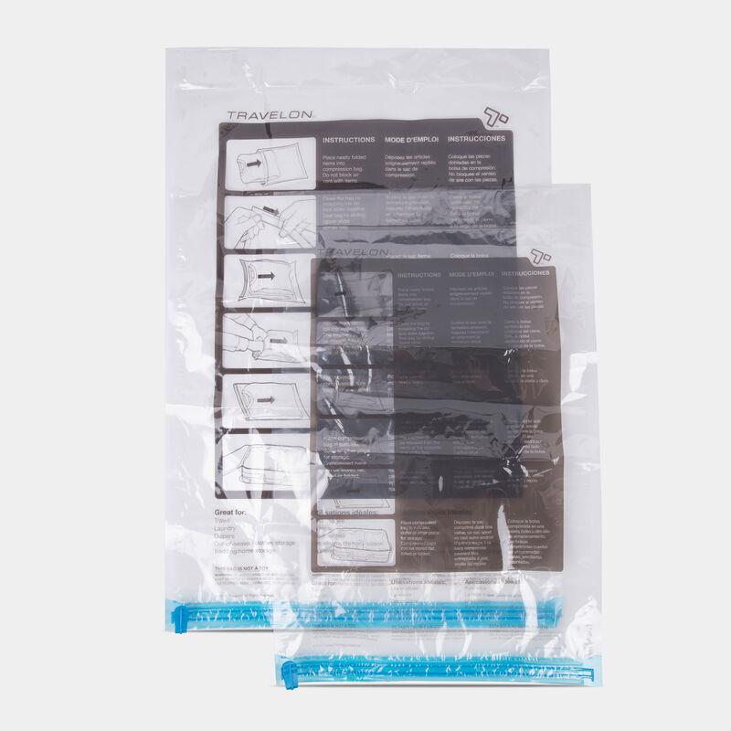 Travelon Set Of 2 Compression Packing Bags - Clear