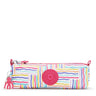 Kipling Freedom Printed Pencil Case - Candy Lines