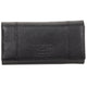 Mancini PEBBLE RFID Trifold Wallet - Black