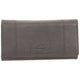 Mancini PEBBLE RFID Trifold Wallet - Grey