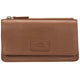 Mancini PEBBLE RFID Crossbody Wallet - Camel