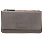 Mancini PEBBLE RFID Crossbody Wallet - Grey