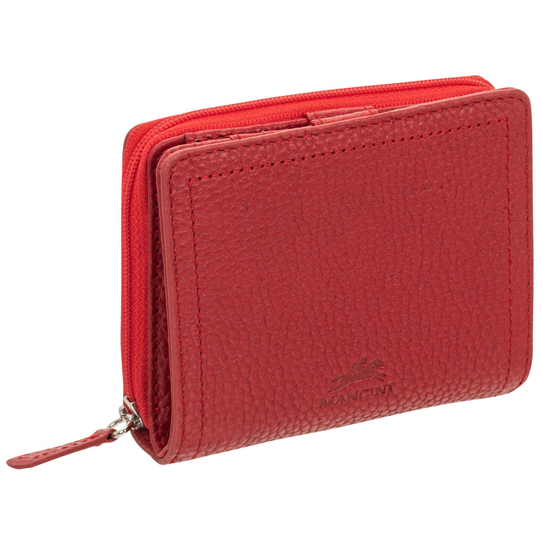 Mancini PEBBLE RFID Small Clutch Wallet