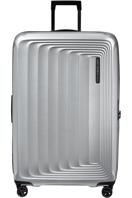Samsonite Nuon Expandable Large Luggage - Matte Silver