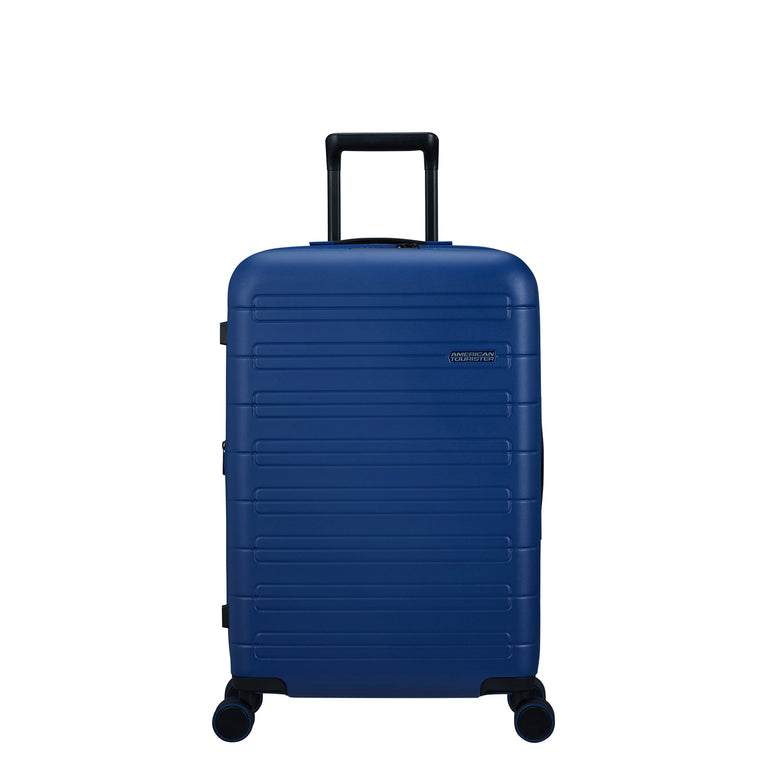 American Tourister Novastream 2-Piece Expandable Luggage Set - Medium & Large - Navy Blue