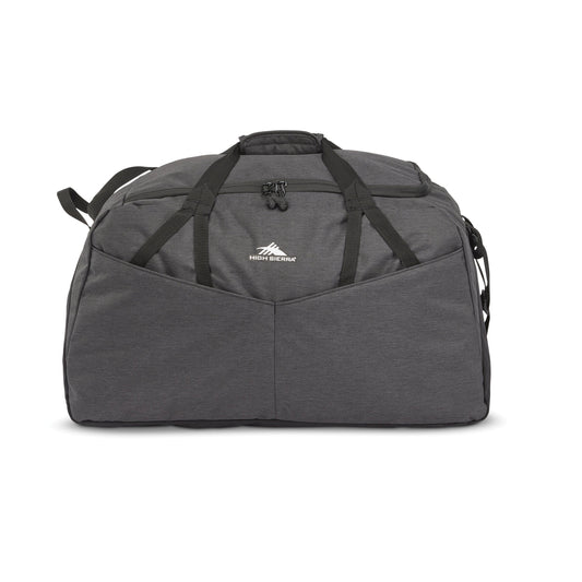 High Sierra Forester Collection Large Duffle - Black Heather/Black