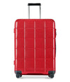Echolac Square 24" Expandable Spinner Luggage - Red