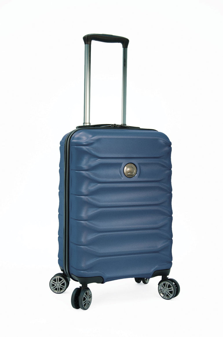Delsey Meteor Expandable Spinner Carry-On Luggage - Blue