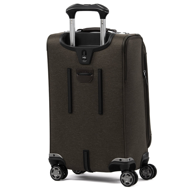 Travelpro Platinum Elite 21 Inch Expandable Carry-On Spinner Luggage