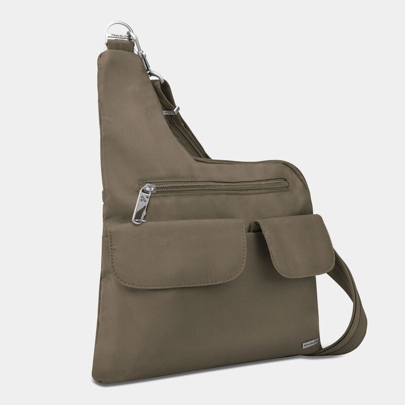 Travelon Anti-Theft Classic Crossbody Bag (RFID Blocking) - Nutmeg