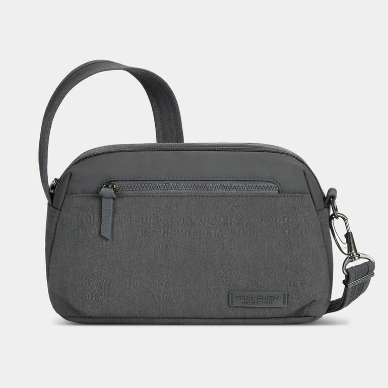 Travelon Anti-Theft Metro Dome Crossbody - Gray Heather