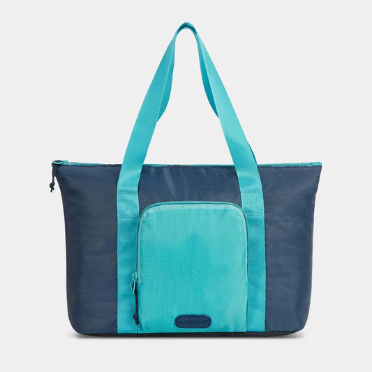 Travelon 5L Packable Insulated Lunch Tote - Navy/Teal