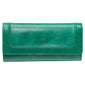 Mancini South Beach RFID Secure Trifold Wallet - Green
