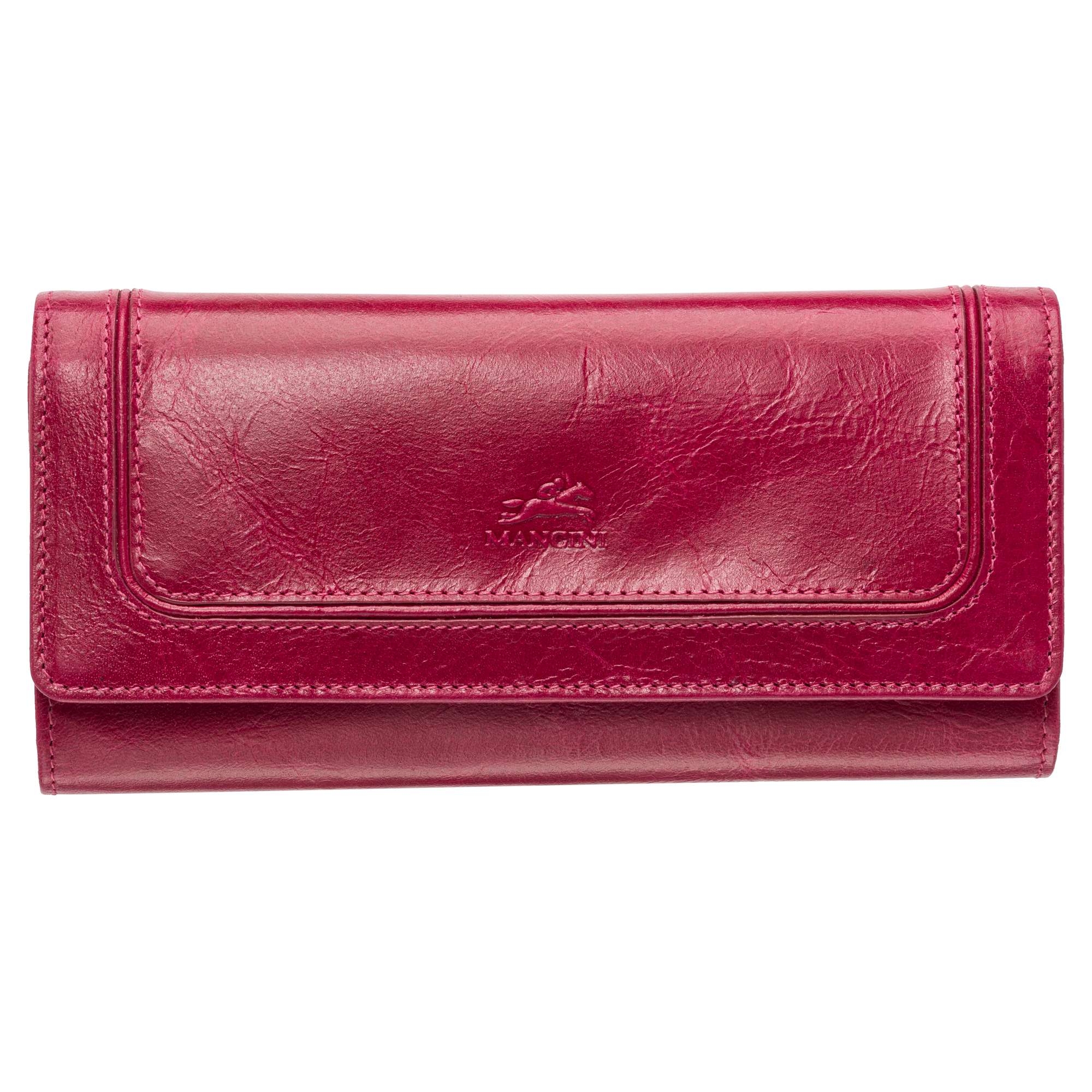 Mancini South Beach RFID Secure Trifold Wallet - Pink