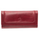 Mancini South Beach RFID Secure Trifold Wallet - Red