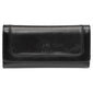 Mancini South Beach RFID Secure Quadruple Fold Wallet - Black