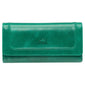 Mancini South Beach RFID Secure Quadruple Fold Wallet - Green