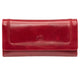 Mancini South Beach RFID Secure Quadruple Fold Wallet - Red