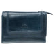 Mancini South Beach RFID Secure Medium Clutch Wallet - Blue