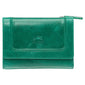 Mancini South Beach RFID Secure Medium Clutch Wallet - Green