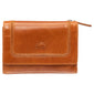 Mancini South Beach RFID Secure Medium Clutch Wallet - Tan
