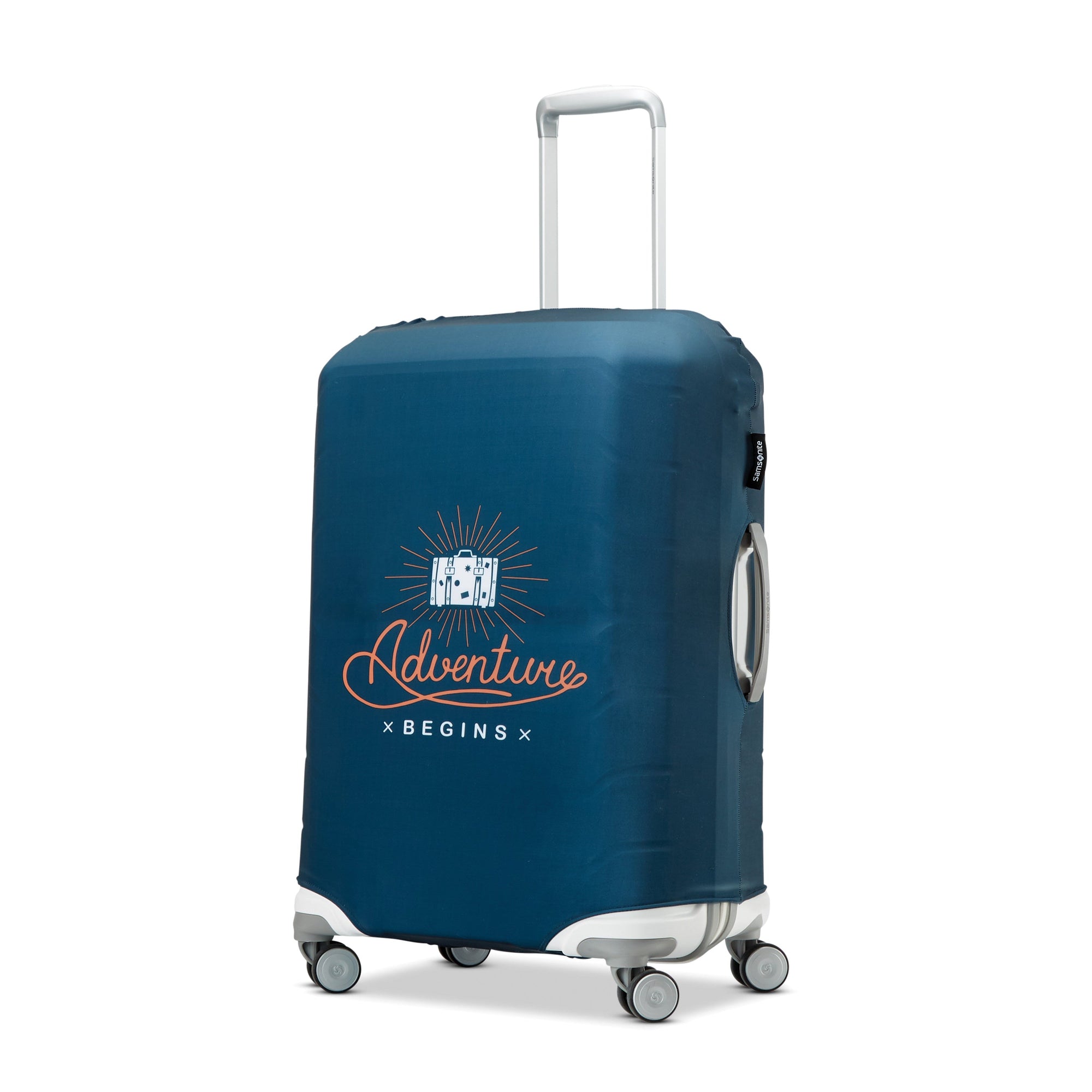 Samsonite Printed Luggage Cover Medium - Adventure Begins