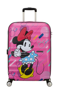 American Tourister Disney Wavebreaker Spinner Medium Luggage - Minnie Future Pop
