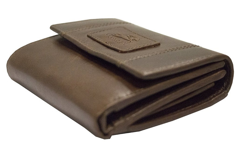Mancini CASABLANCA Ladies' RFID Secure Small Clutch Wallet
