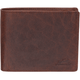 Mancini BUFFALO RFID Secure Wallet with Coin Pocket - Brown