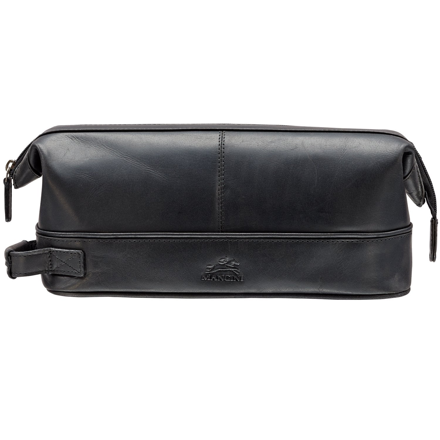 Mancini BUFFALO Classic Toiletry Kit with Organizer  - Black