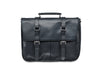 Mancini BUFFALO Single Compartment Briefcase for 15'' Laptop (RFID Blocking) - Black