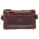 Mancini BUFFALO Multi-Function Waist Bag - Brown