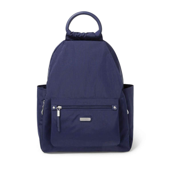 Baggallini All Day Backpack With RFID Phone Wristlet - Navy