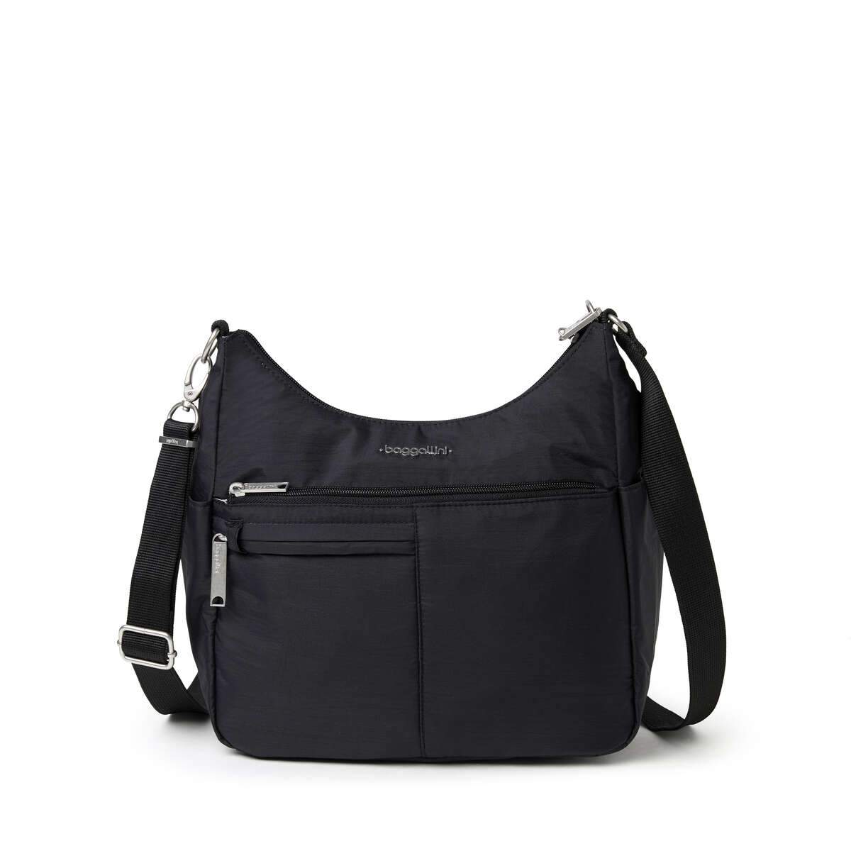 Baggallini Anti-Theft Free Time Crossbody Bag - Black