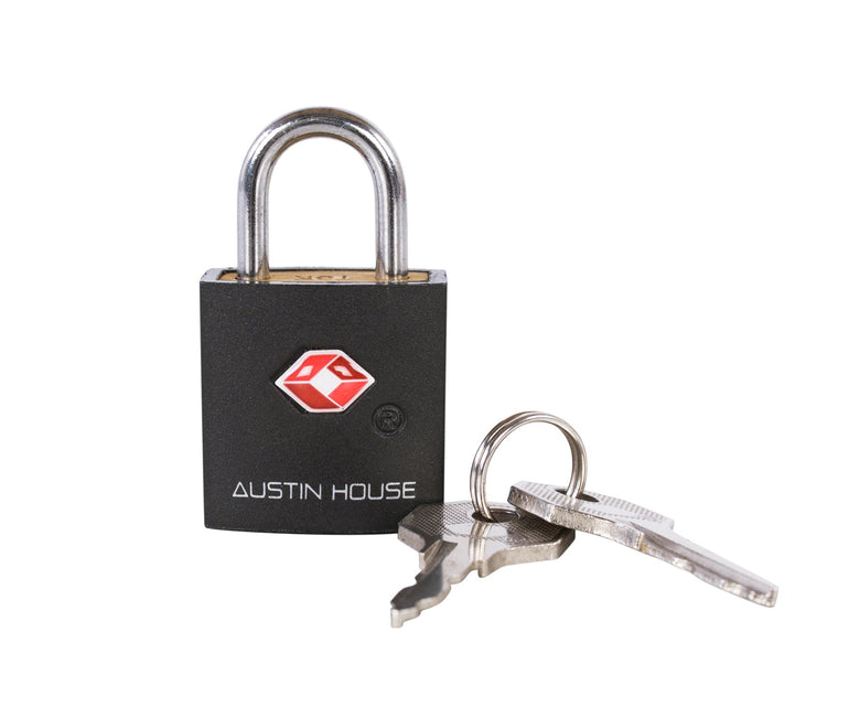 Austin House TSA Padlock With Keys