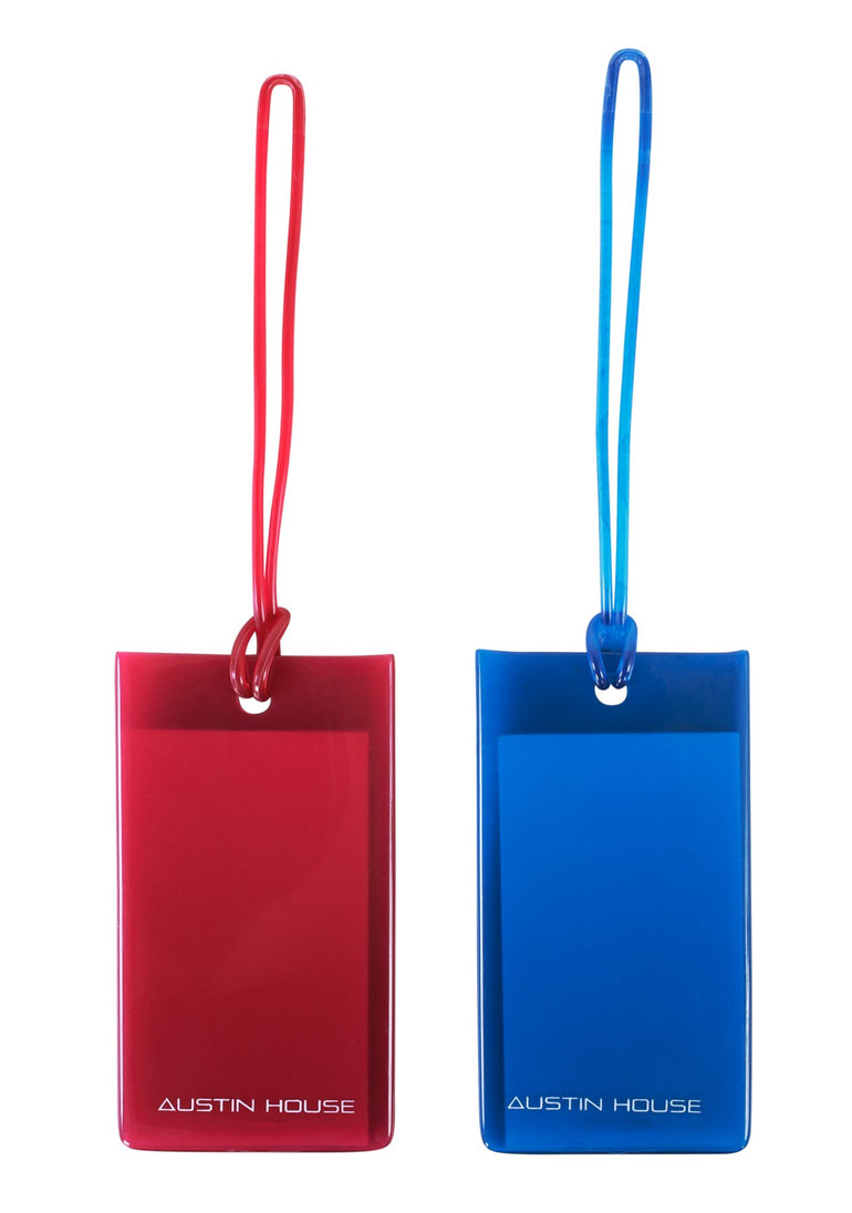 Austin House Pack of 2 Classic Luggage Tags