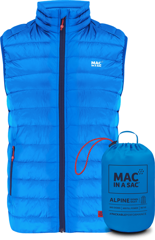 Mac In A Sac Alpine Down Gilet (Men's) - Royal Blue