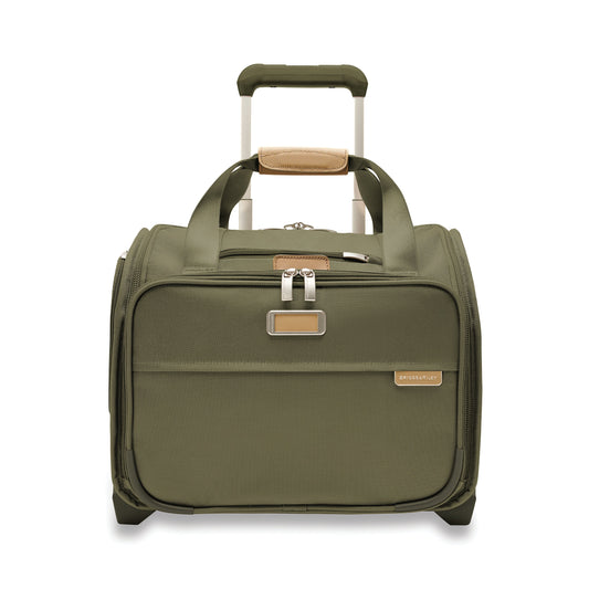 Briggs & Riley NEW Baseline 2-Wheel Cabin Bag - Olive