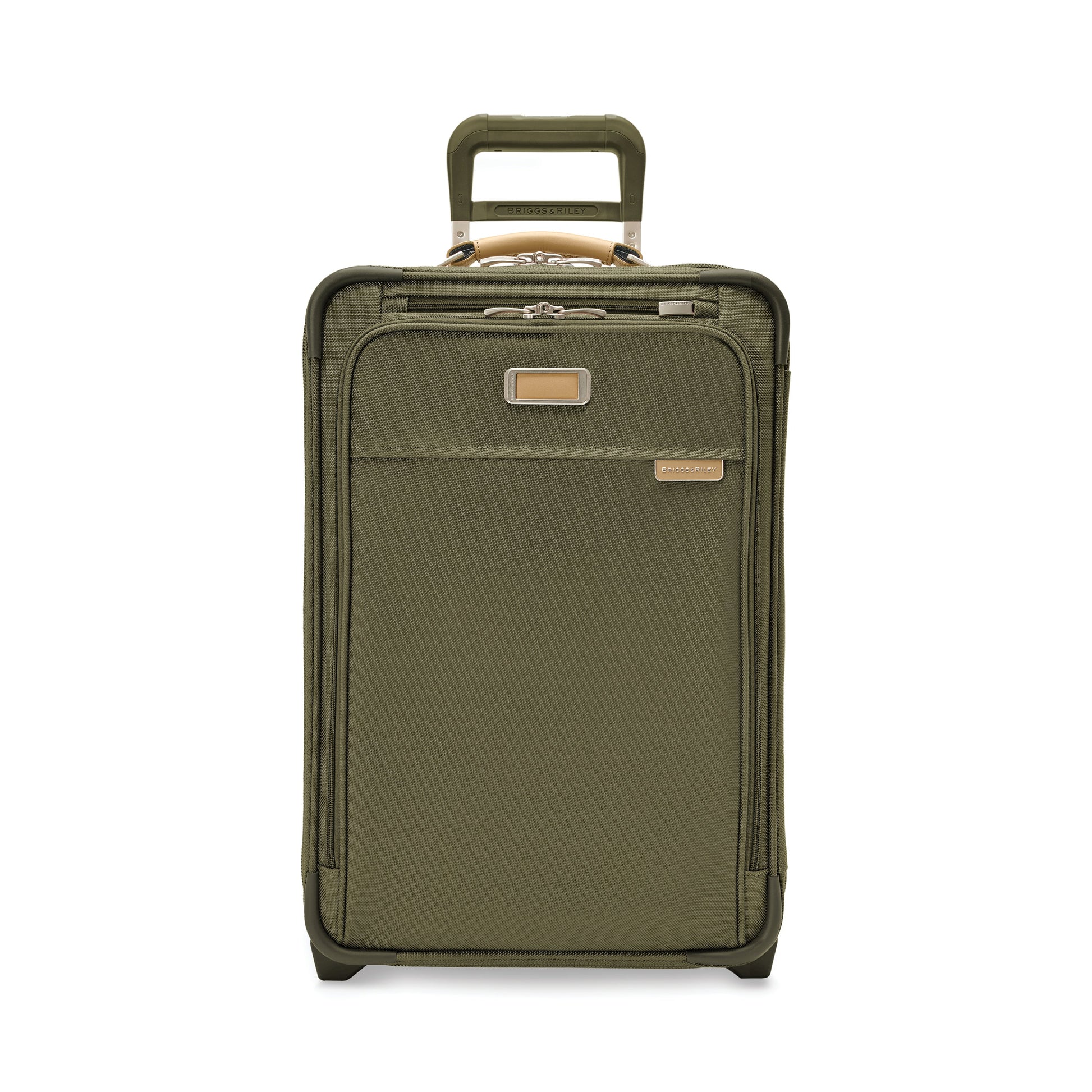 Briggs & Riley NEW Baseline Essential 2-Wheel Carry-On Luggage - Olive