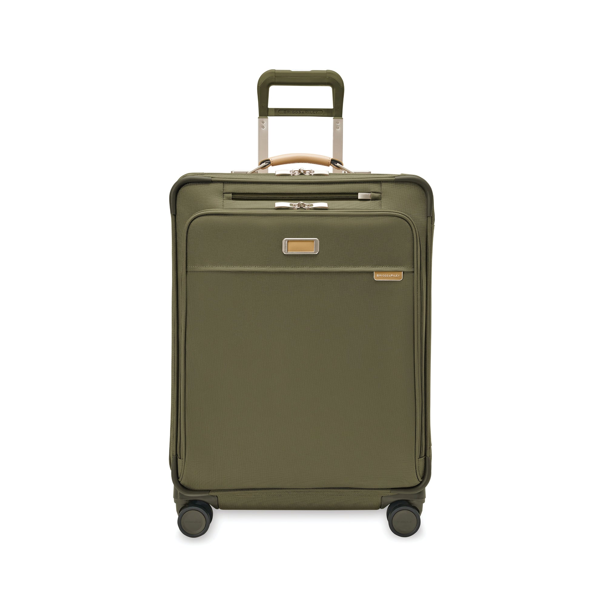Briggs & Riley NEW Baseline Medium Expandable Spinner Luggage - Olive