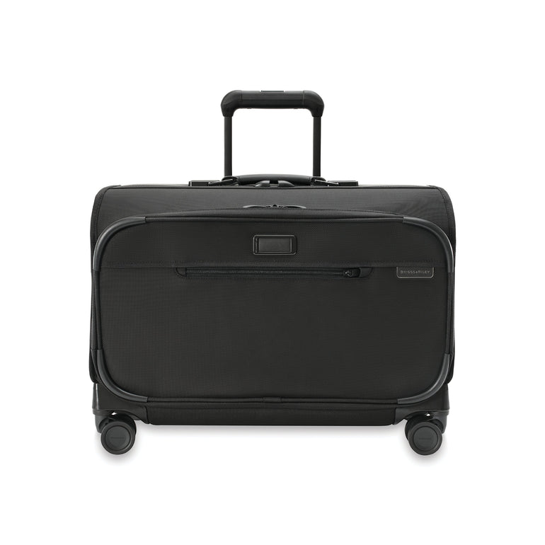 Briggs & Riley NEW Baseline Wide Carry-On Wheeled Garment Spinner - Black