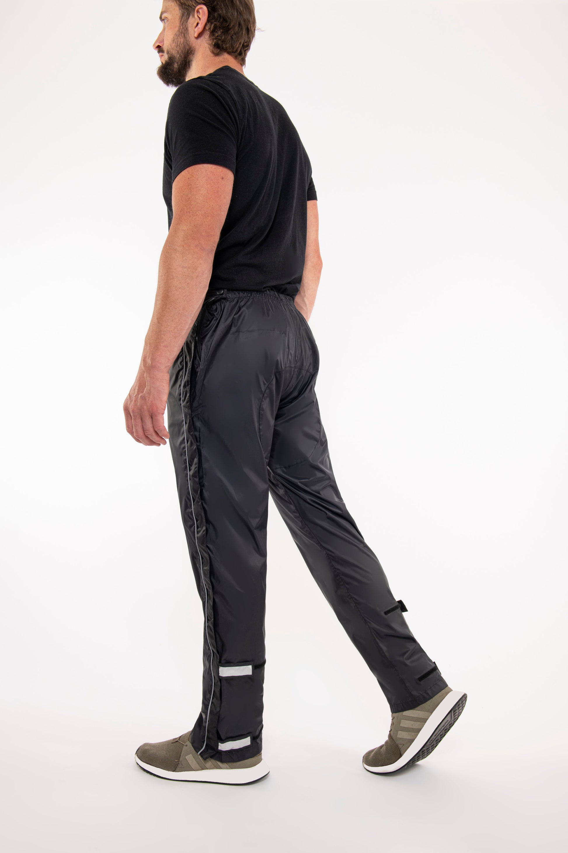 Mac In A Sac Full Zip 2 Packable Overtrouser - Black
