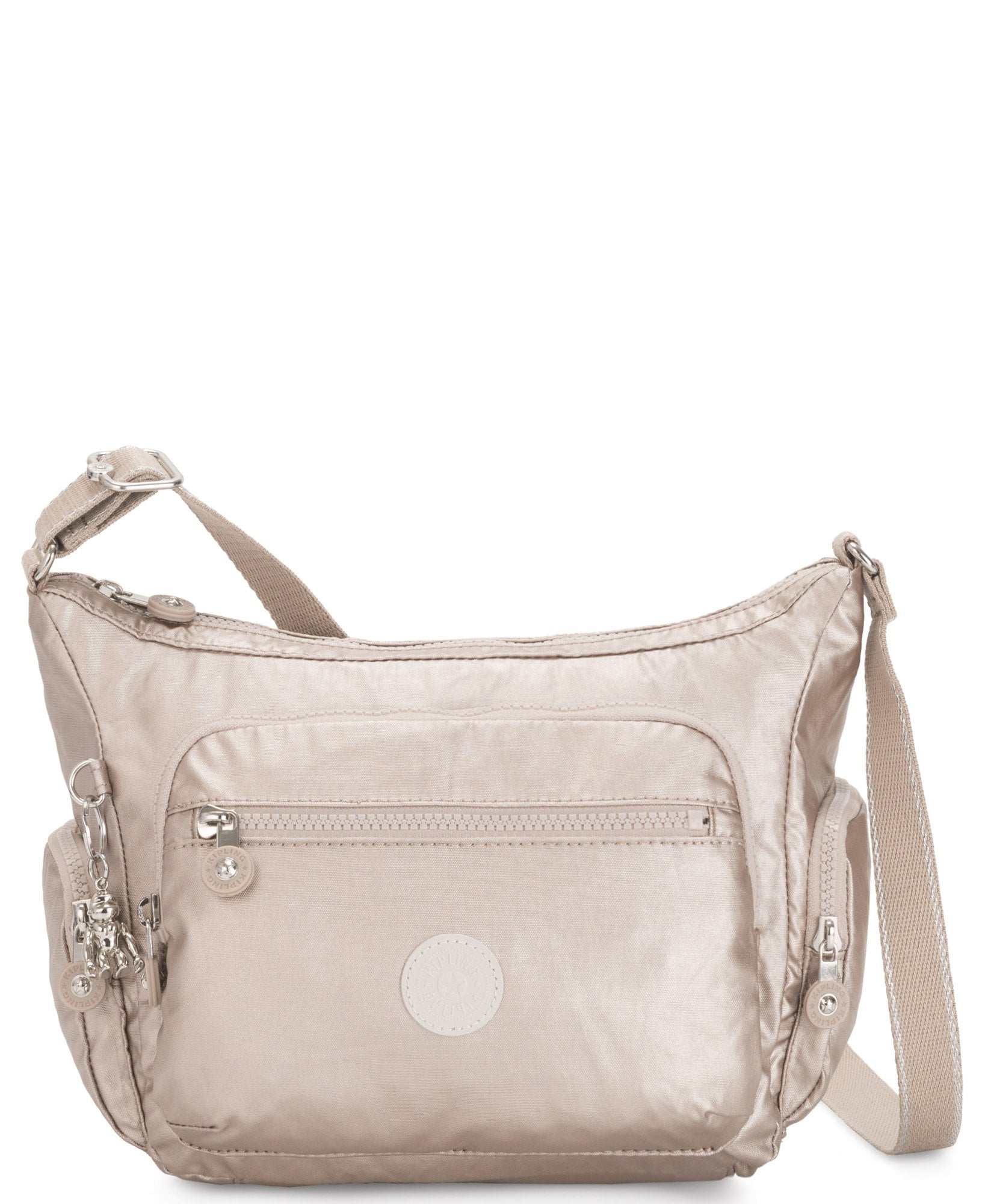 Kipling Gabbie Small Metallic Crossbody Bag - Metallic Glow