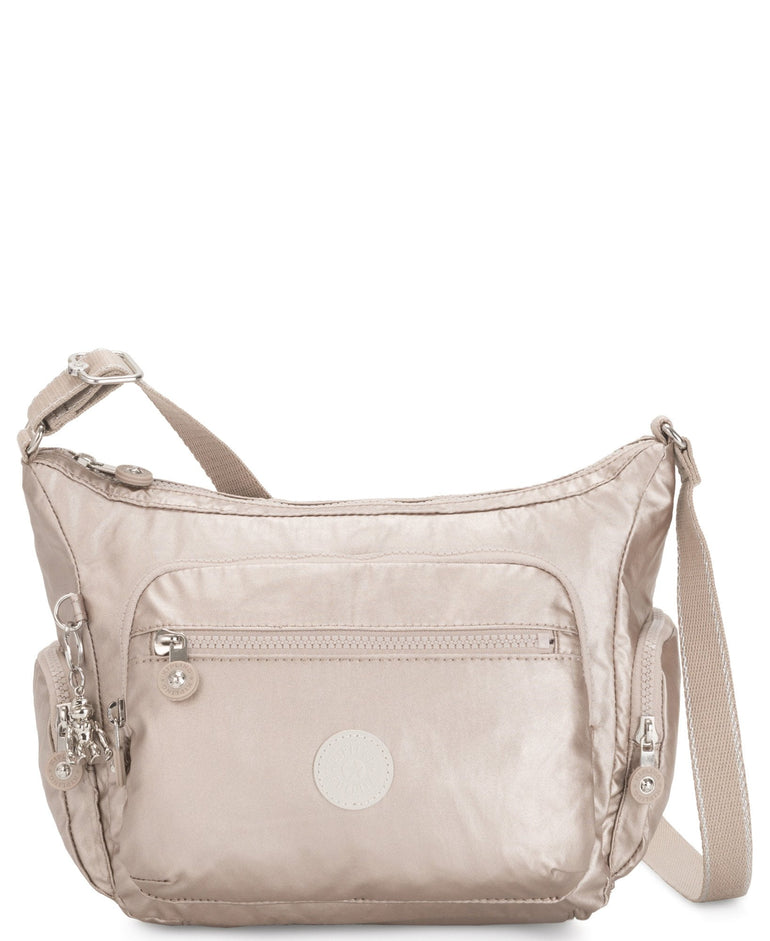 Kipling Gabbie Small Metallic Crossbody Bag - Metallic Glow