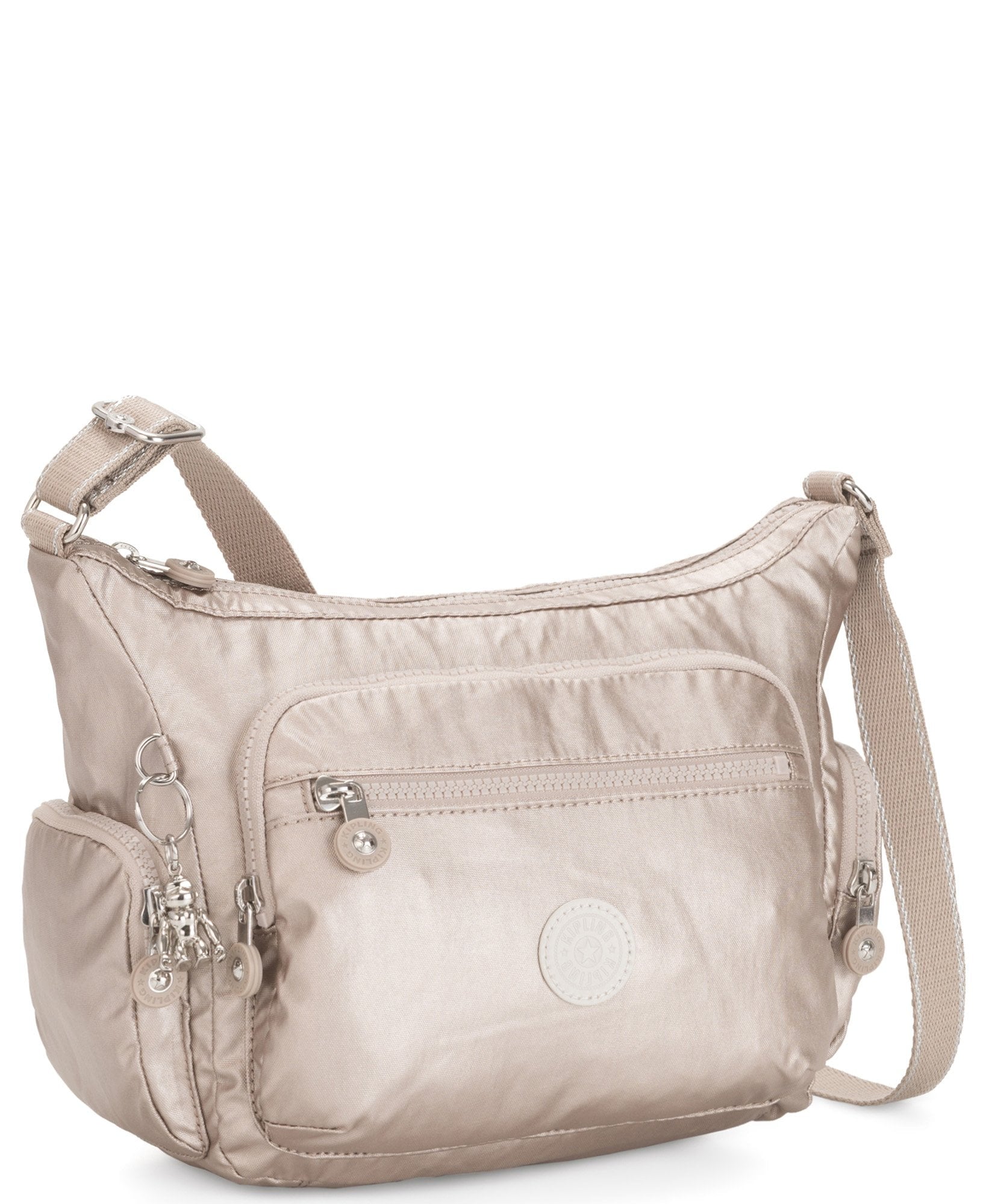 Kipling Gabbie Small Metallic Crossbody Bag - Metallic Glow