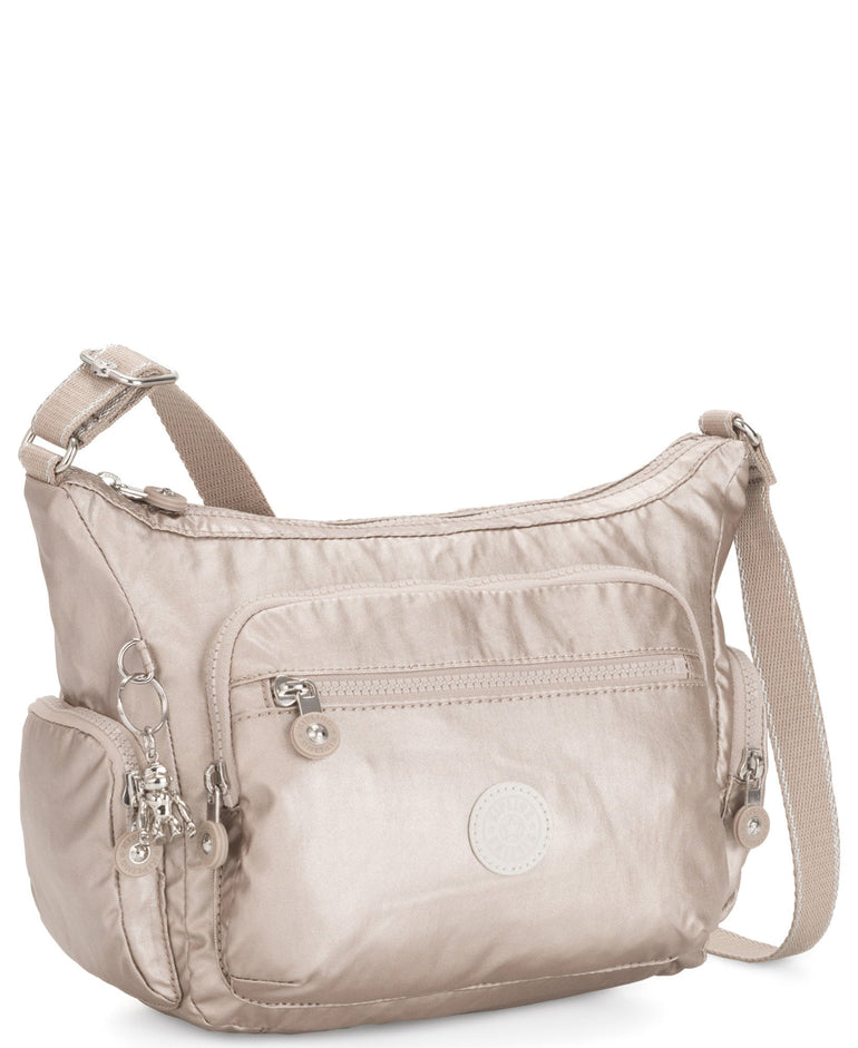 Kipling Gabbie Small Metallic Crossbody Bag - Metallic Glow