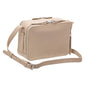 Mancini Pebbled Rachel Camera Style Leather Crossbody Bag
