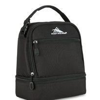 High Sierra Stacked Compartment Lunch Bag - Black
