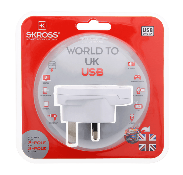 SKROSS World to UK USB